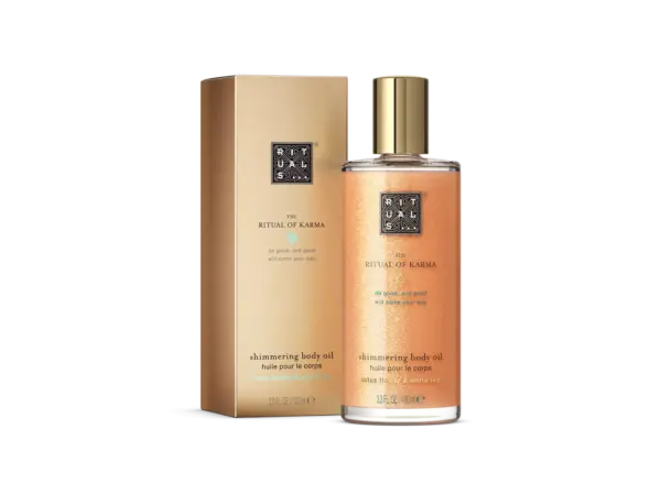Aceite brillante de cuerpo Rituals The Ritual of Karma 100ml