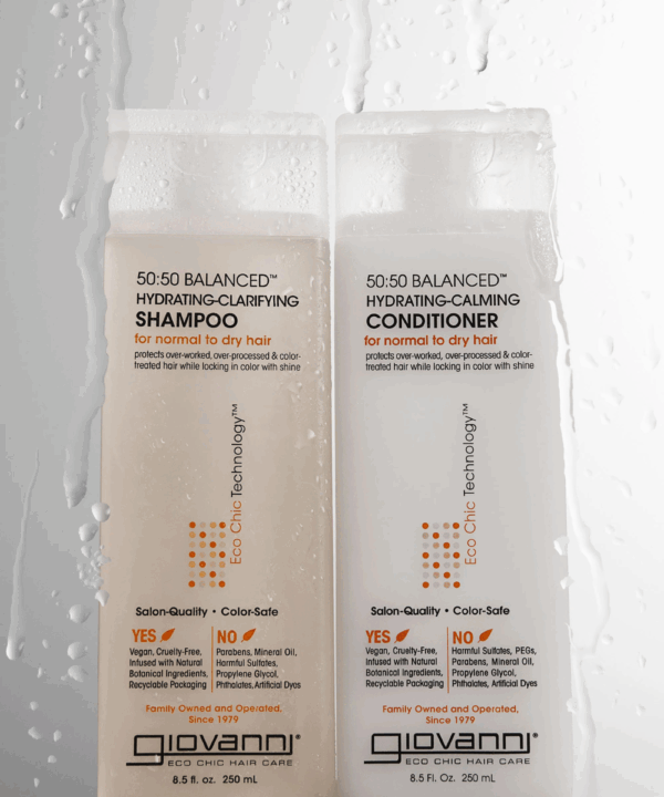 Champú hidratante y clarificante Giovanni Eco Chic 50:50 Balanced 250ml