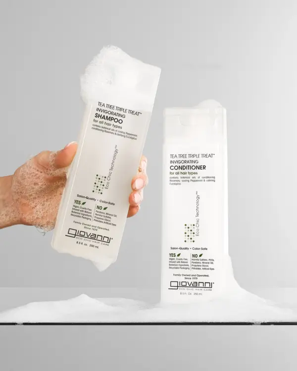 Champú revitalizante Giovanni Eco Chic Tea Tree 250ml