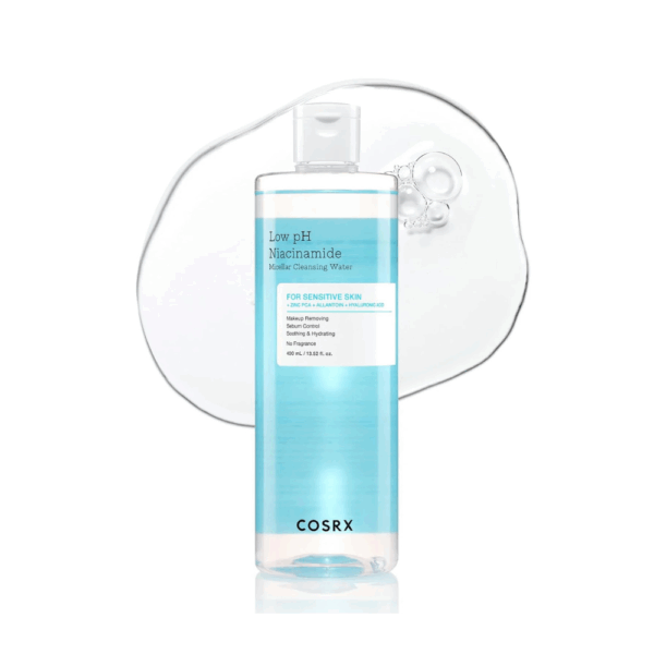 Apa micelara cu niacinamide si pH scazut COSRX Low pH Niacinamide Micellar Cleansing Water 400ml