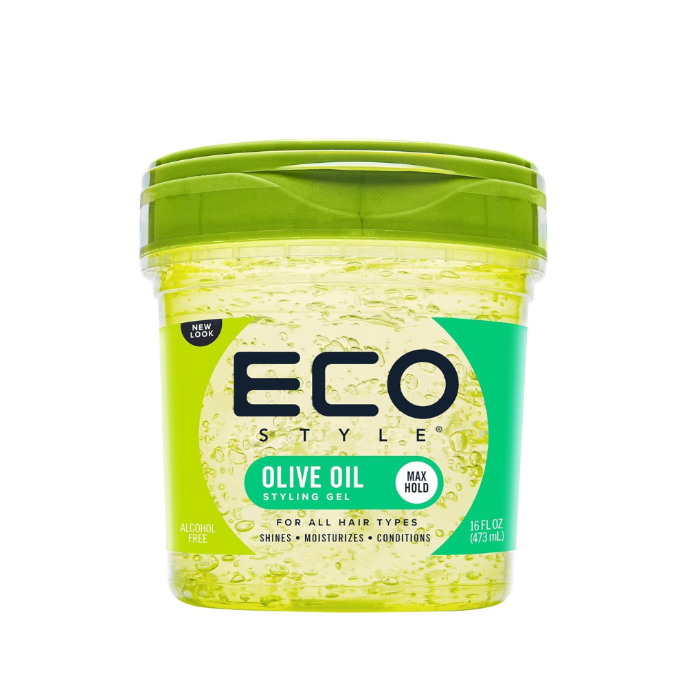 Gel de styling nutritiv fixare puternica EcoStyler Olive Oil 473ml