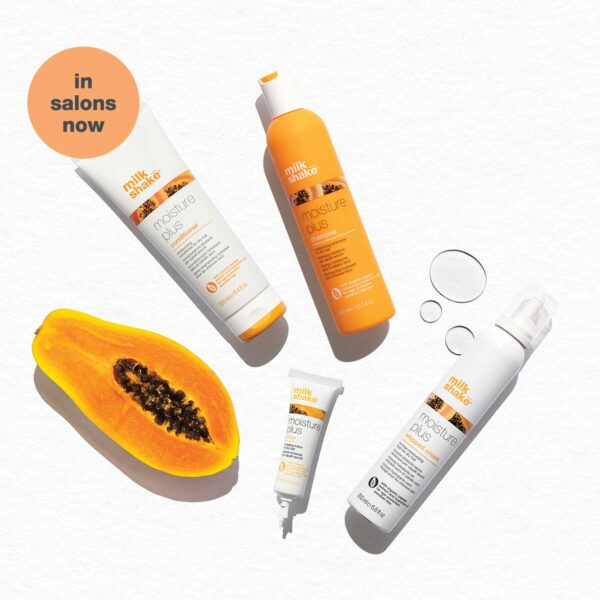 Tratamiento hidratante espuma sin enjuague para cabello seco Milk Shake Moisture Plus Whipped Cream 200ml