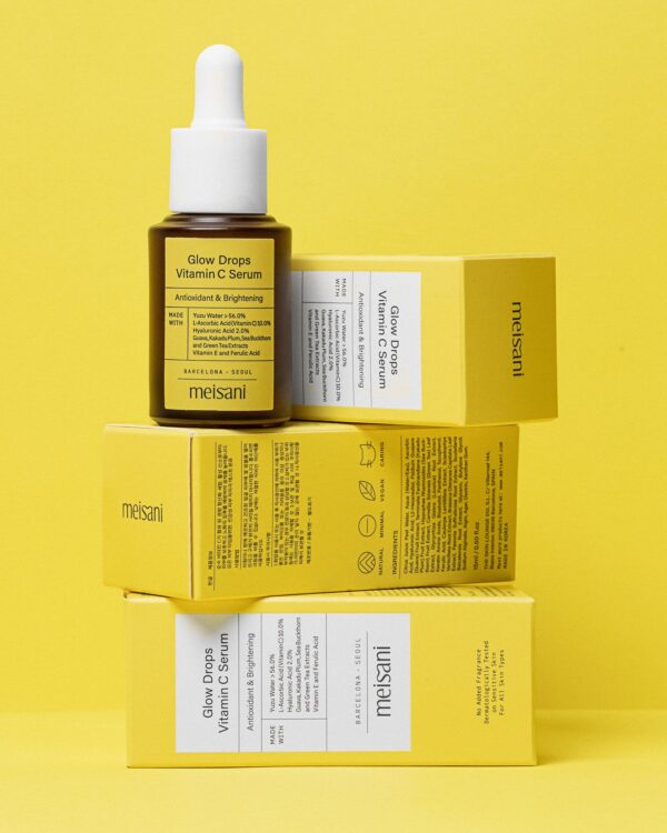 8437016160091_4 Ser iluminador para el rostro con Vitamina C Meisani Glow Drops 15ml