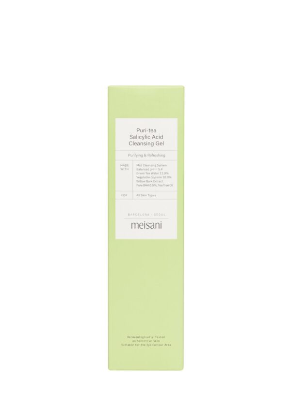 Gel limpiador purificador Meisani Puri-Tea Salicylic Acid Cleansing Gel 150ml