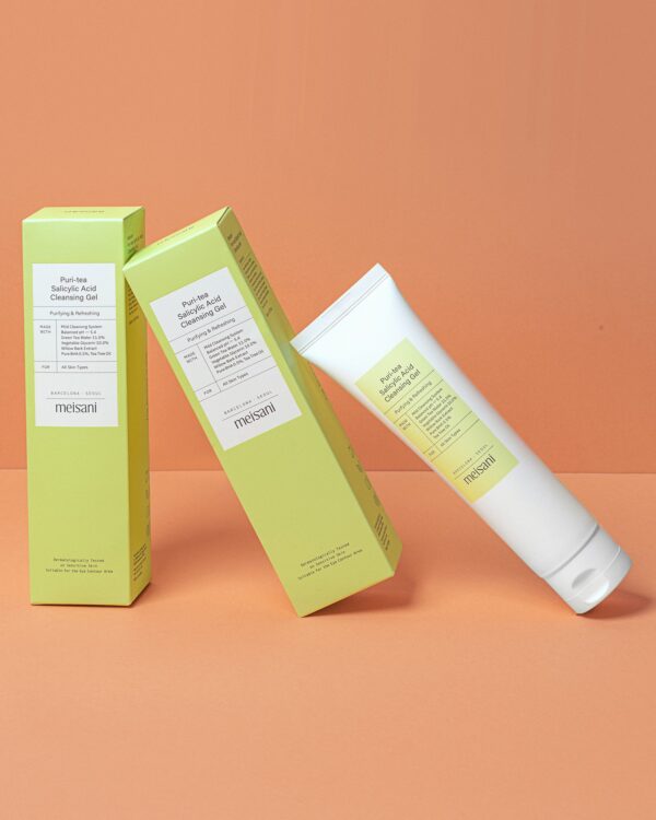 Gel limpiador purificador Meisani Puri-Tea Salicylic Acid Cleansing Gel 150ml