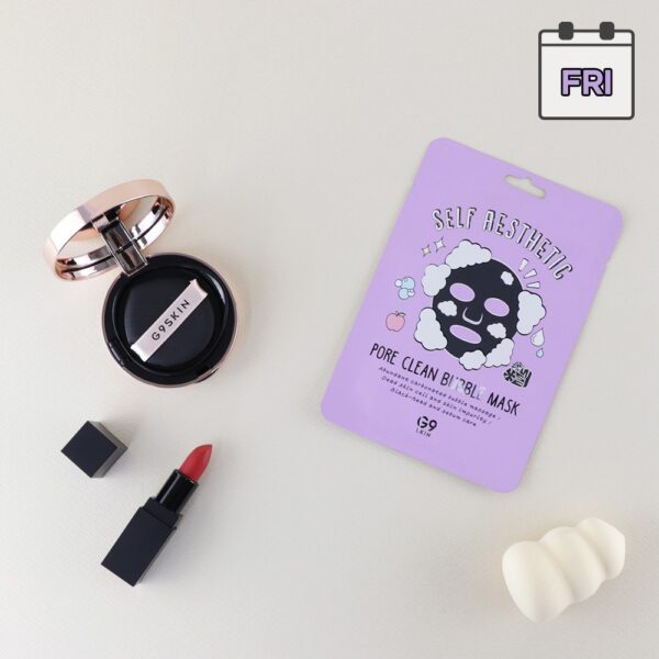 Mascarilla purificadora tipo toallita G9 Skin Pore Clean Bubble Mask 23ml