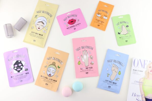 Mascarilla purificadora tipo toallita G9 Skin Pore Clean Bubble Mask 23ml