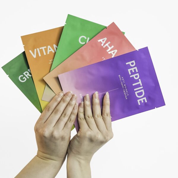 Mascarilla antiarrugas tipo servilleta con Peptide Barulab 23gr