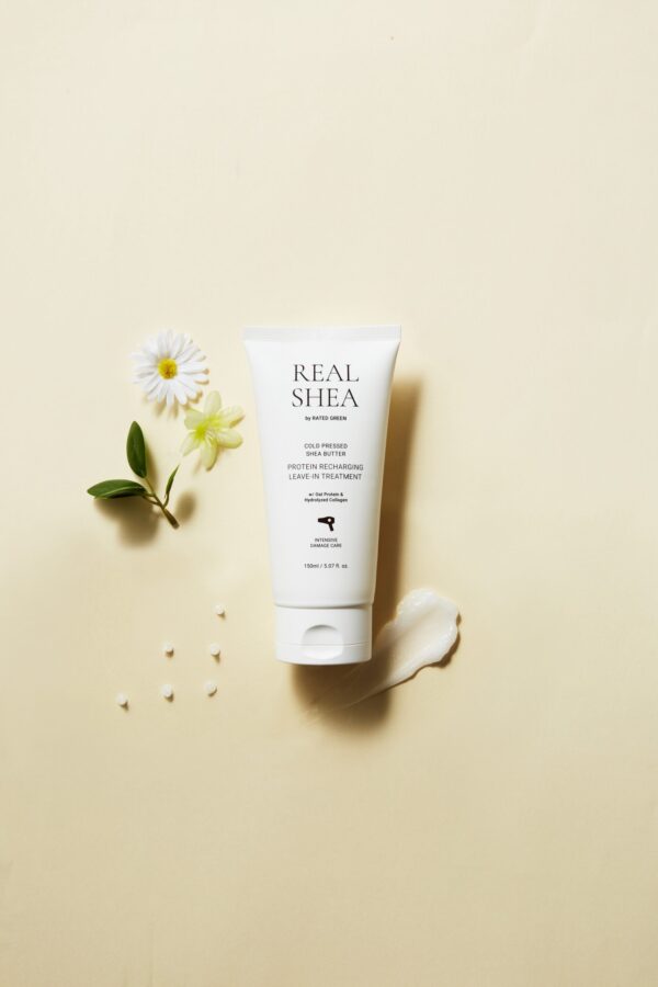 Tratamiento reparador sin enjuague con manteca de karité Rated Green Real Shea Protein Recharging 150ml