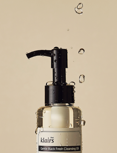 Aceite de limpieza suave para piel mixta y grasa dear, Klairs Gentle Black Fresh Cleansing Oil 150ml