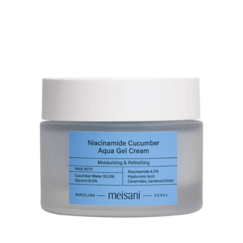 Crema hidratanta cu 4% niacinamide si extract de castravete Meisani 50ml