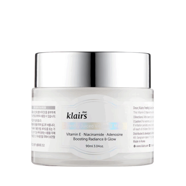 Masca hidratanta pentru fata cu Vitamina E dear, Klairs Freshly Juiced 90ml