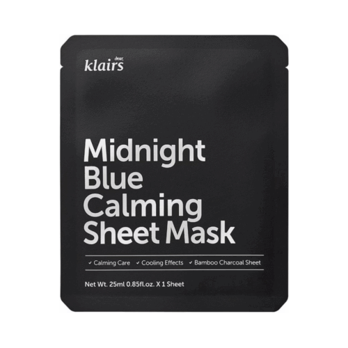 Masca calmanta cu carbune de bambus dear, Klairs Midnight Blue 25ml