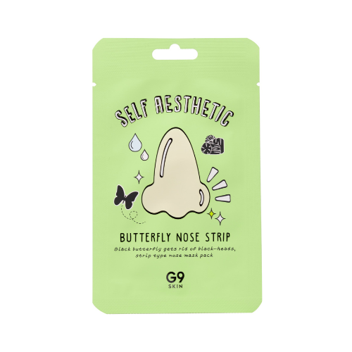 Patch-uri impotriva punctelor negre de pe nas G9 Skin Butterfly Nose Strip 1 bucata