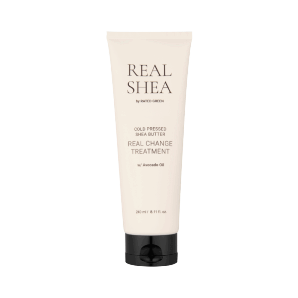 Tratament hranitor cu unt de shea pentru par deteriorat Rated Green Real Shea 240ml