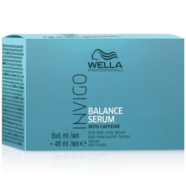 Tratamiento contra la caída del cabello Wella Professionals Invigo Scalp Balance 8 ampollas x 6 ml