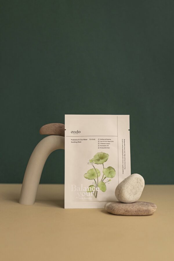 Mascarilla facial calmante y reparadora con Probiotice y Centella Asiatica Ondo Beauty 36.5 25ml