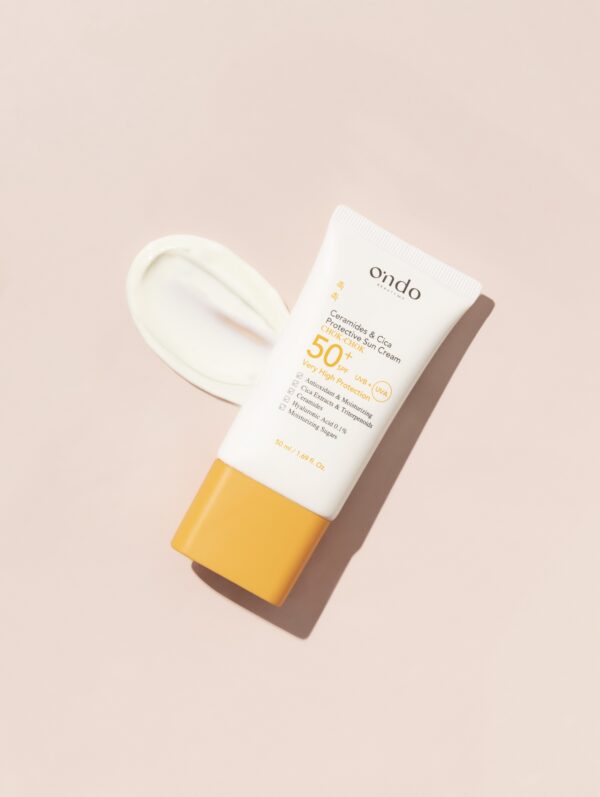Crema con protección solar con ceramidas y cica SPF50+ Ondo Beauty 36.5 50ml
