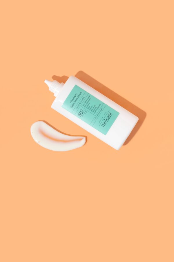 Crema con protección solar tipo suero SPF50+ PA++++ Meisani Aloe-lujah 50ml