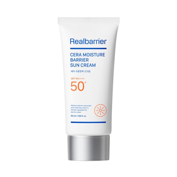 Crema hidratante con protección solar SPF50+ PA++++ Real Barrier Cera Moisture Barrier 50ml