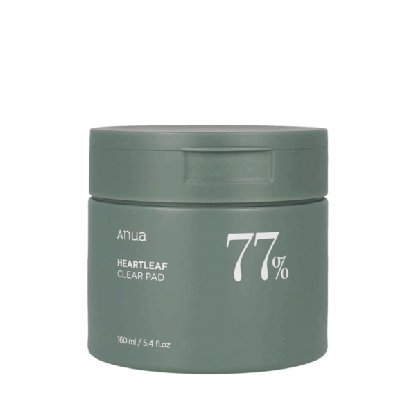 Dischete lotiune tonica cu extract de Heartleaf pentru calmare si hidratare ANUA Heartleaf 77% Clear Pad 70buc