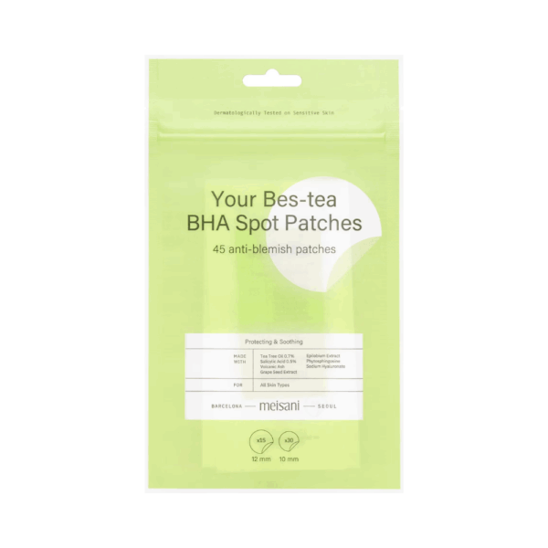Plasturi para granos y puntos negros Meisani Your Best-tea Bha Spot Patches 45 bucati