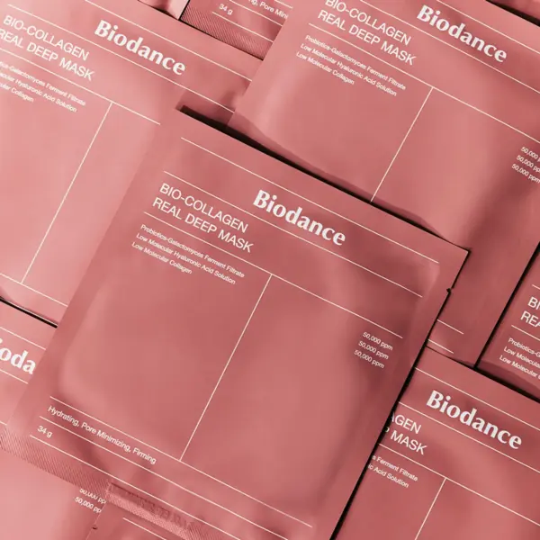 Masca de rostro cu bio-colagen pentru hidratación si fermitate Biodance Bio-Collagen 34g