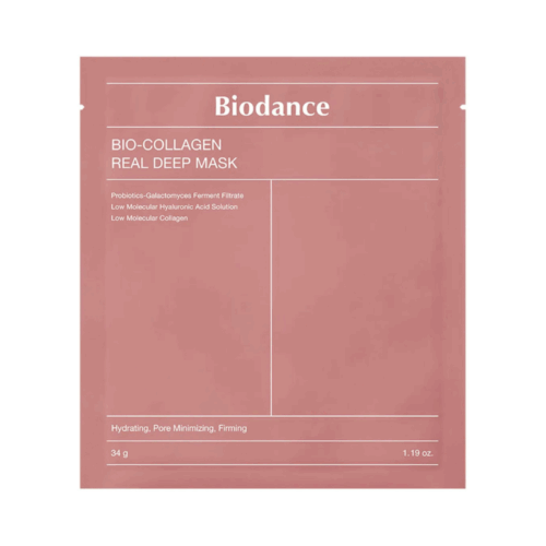 Masca de rostro cu bio-colagen pentru hidratación si fermitate Biodance Bio-Collagen 34g